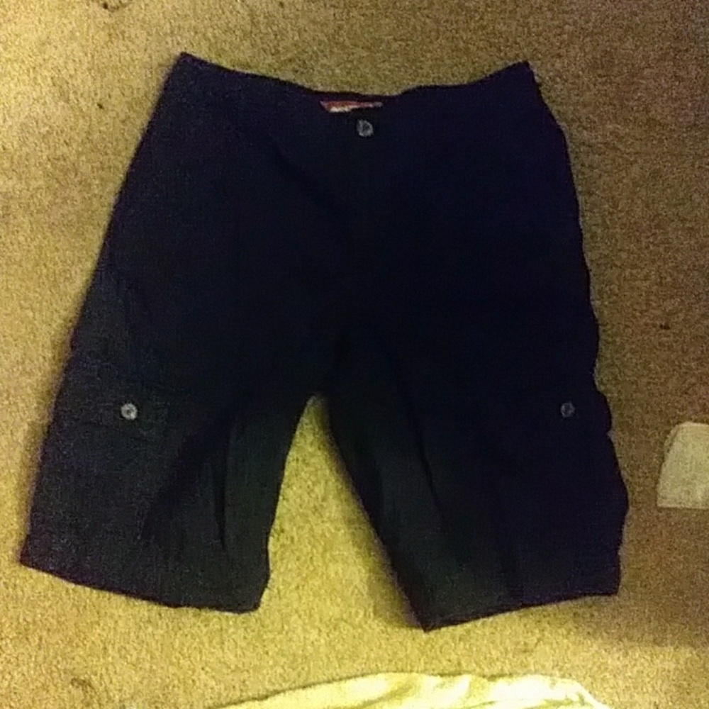 All black arizona shorts